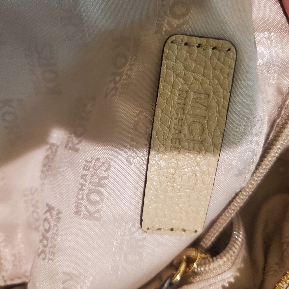 Michael Kors Mackenzie Medium Leather Satchel Tote - Picture 7 of 12
